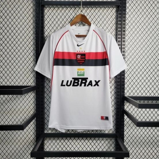 Retro 01/02 Flamengo Away White Jersey