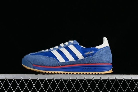 Adidas Originals SL 72 RS Retro Running Shoes with Nylon Upper and Rubber Outsole - IG2132
