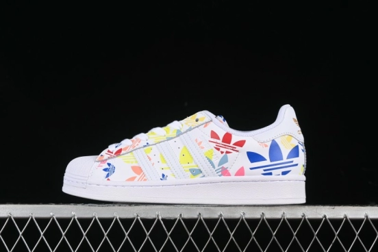 Adidas Superstar H00183 Casual Sneakers with Shell Toe Design - H00183