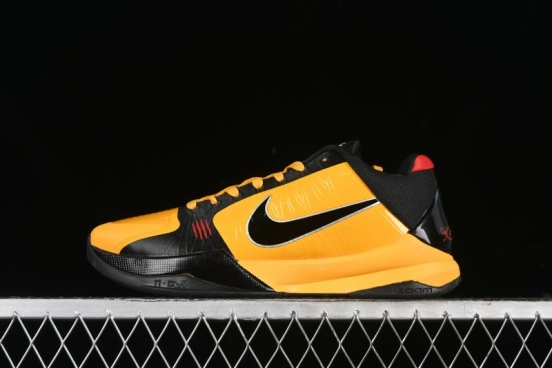 Nike Zoom Kobe 5 Chaos Bruce Lee Professional Basketball Shoes - CD4991-700