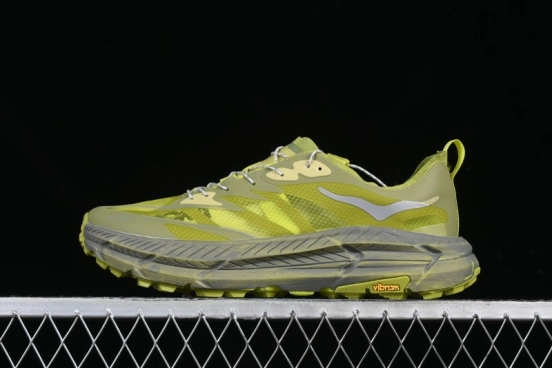 HOKA ONE ONE Satisfy Running Mafate Trail Low Top Cushioned Outdoor Hiking Shoes - 1157050 SLFR