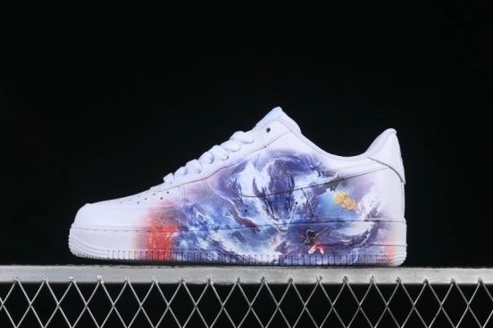 Nike Air Force 1 '07 Low Casual Sneakers with All-sole Air Cushion - CW2288-111