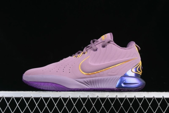 Nike LeBron XXI EP Basketball Shoes with Zoom Air Cushion and Rope Lacing System - FV2345-500