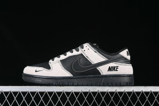 Nike SB Dunk Low Collaboration Skate Shoes in Black/Grey - SC9207-407