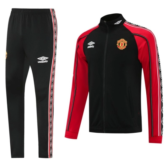 25/26 Manchester United UMBRO Vintage Full Zipper Jacket +Long Pants