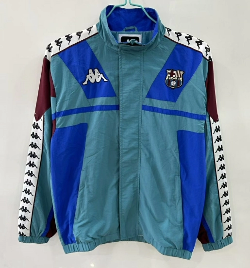 25/26 Barcelona 1967 Style Blue Windbreaker