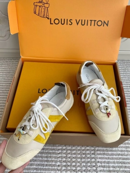Louis Vuitton SNEAKERINA Ballet Sneakers Couple Edition with Chip - AS00350