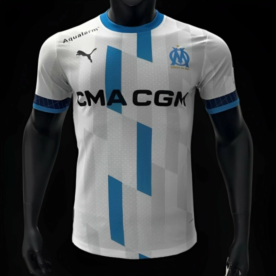 Player Version 24/25 Olympique Marseille X Team BDS Puma Esports White Jersey