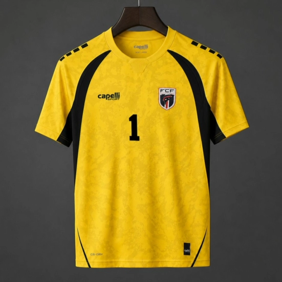 2026 Cape Verde Yellow Goalkeeper Vozinha Jersey
